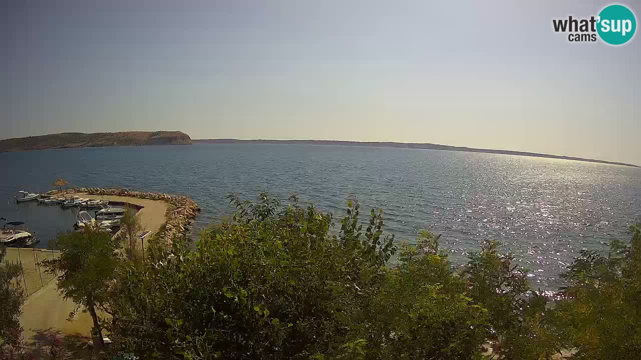 Camping Odmoree webcam Ražanac – Dalmatia
