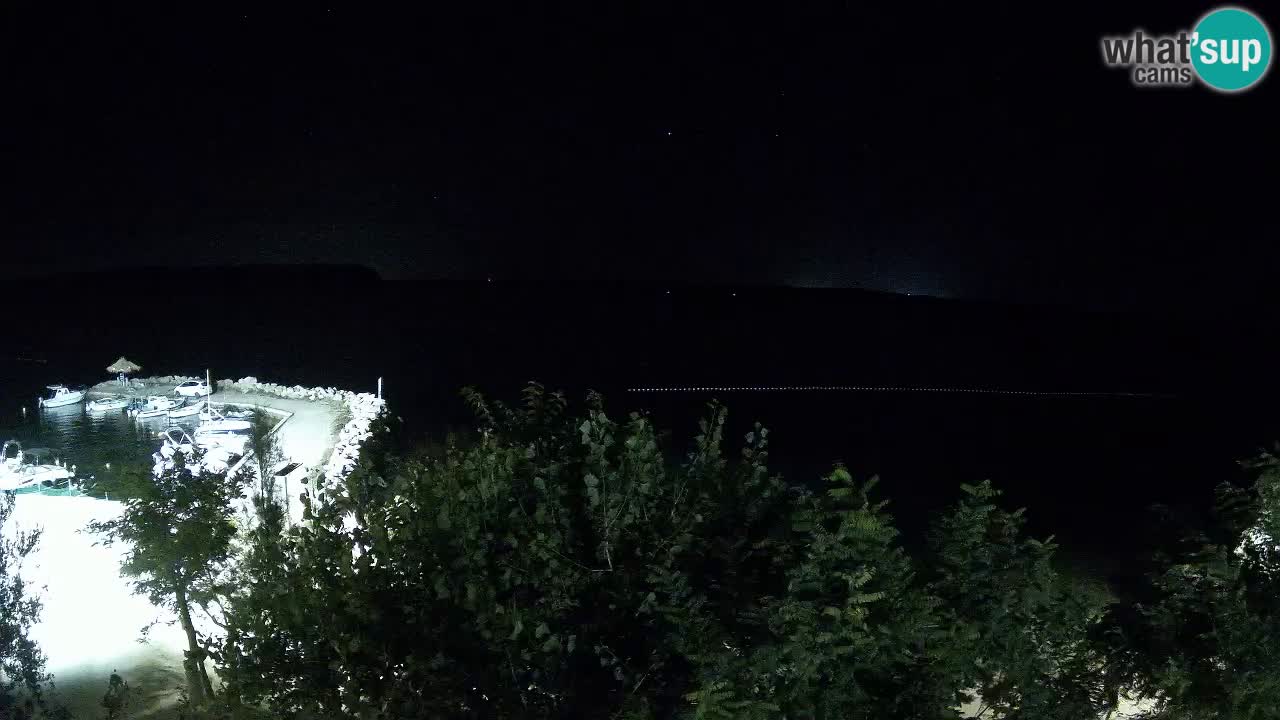 Kamp Odmoree spletna kamera Ražanac – Dalmacija