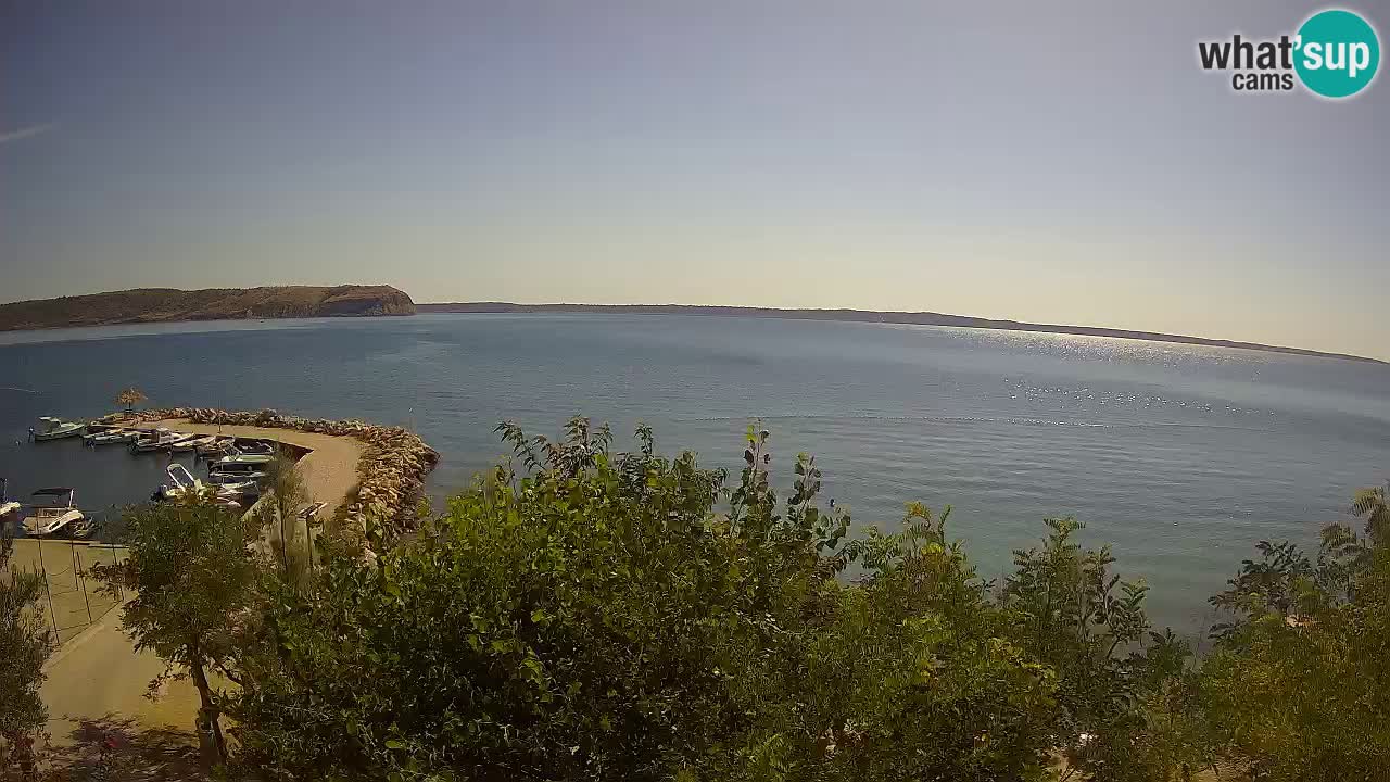 Camping Odmoree camera en vivo Ražanac – Dalmacia