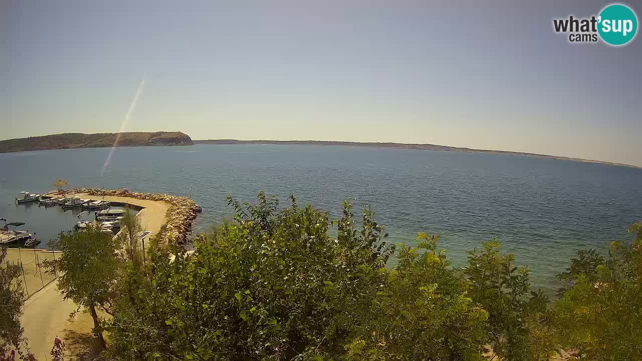 Camping Odmoree live webcam Ražanac – Dalmatien