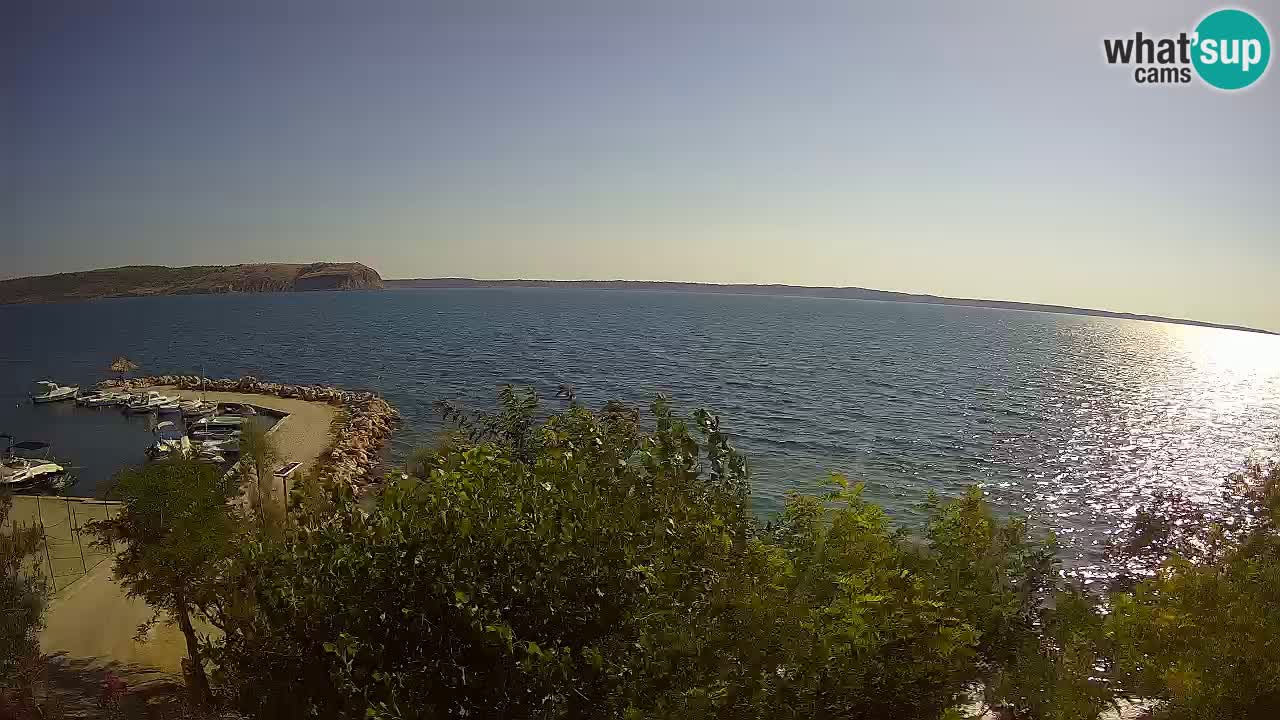 Camping Odmoree camera en vivo Ražanac – Dalmacia