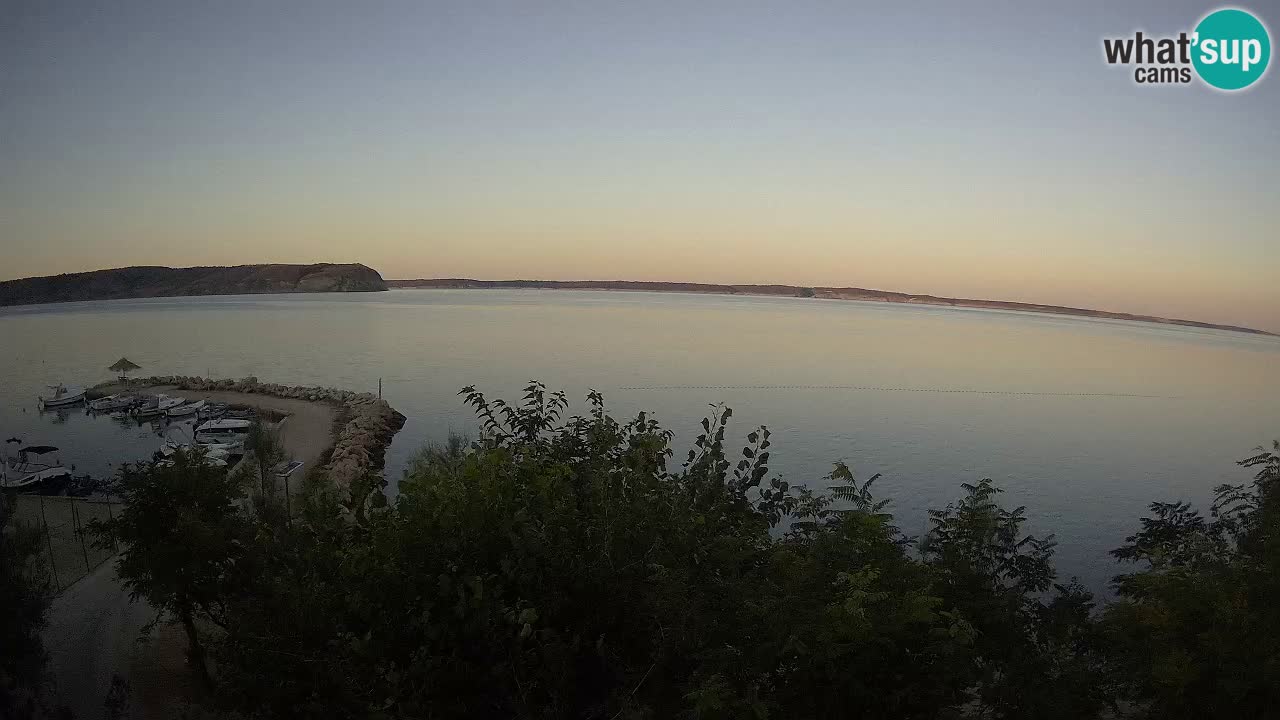 Camping Odmoree web kamera Ražanac – Dalmacija