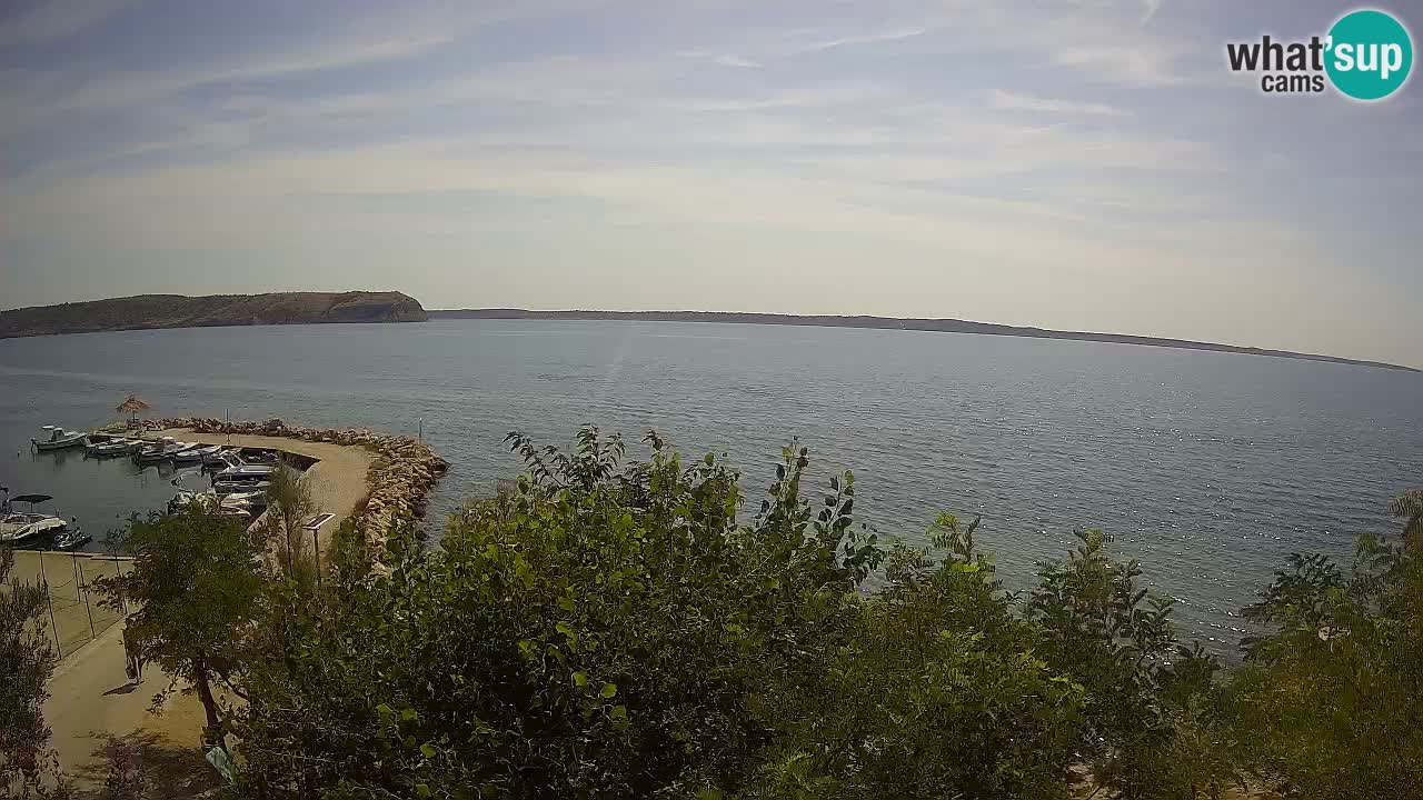 Camping Odmoree webcam Ražanac – Dalmatia