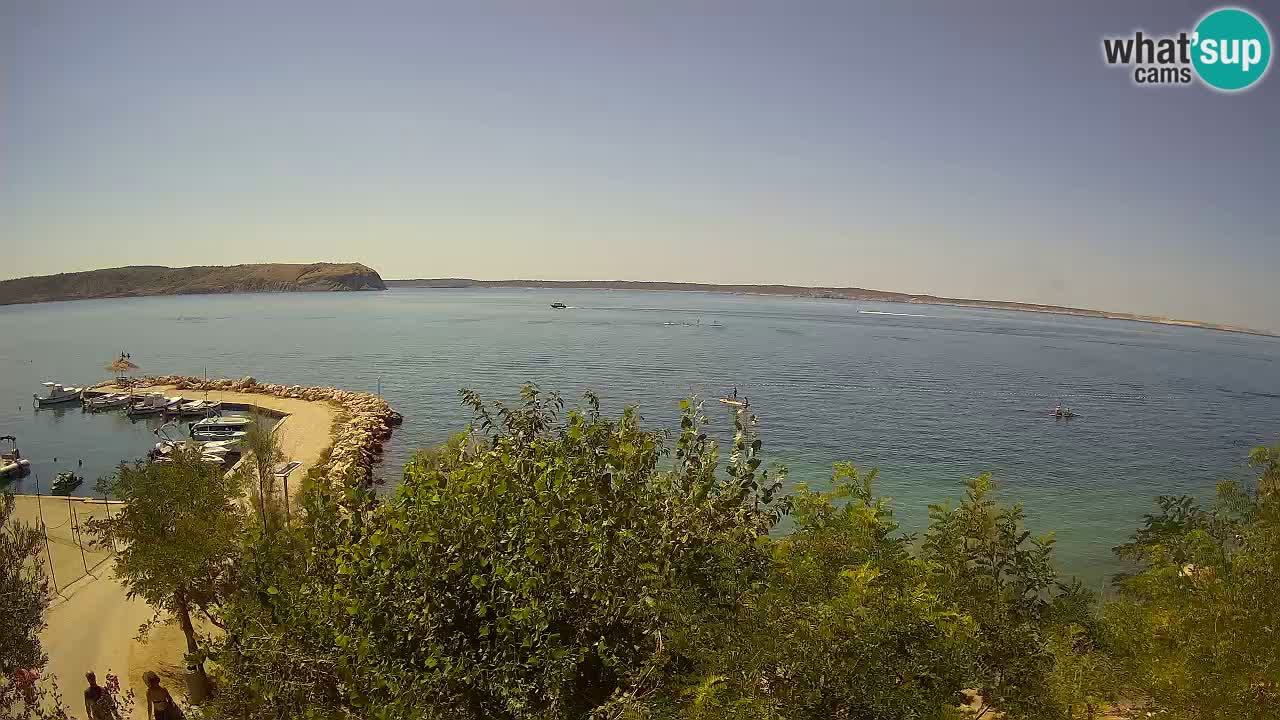 Camping Odmoree live webcam Ražanac – Dalmatien