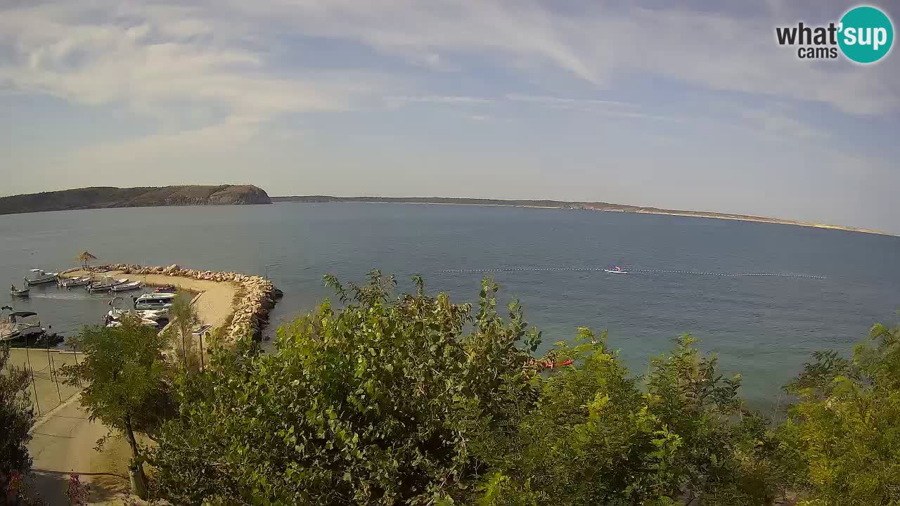 Camping Odmoree camera en vivo Ražanac – Dalmacia