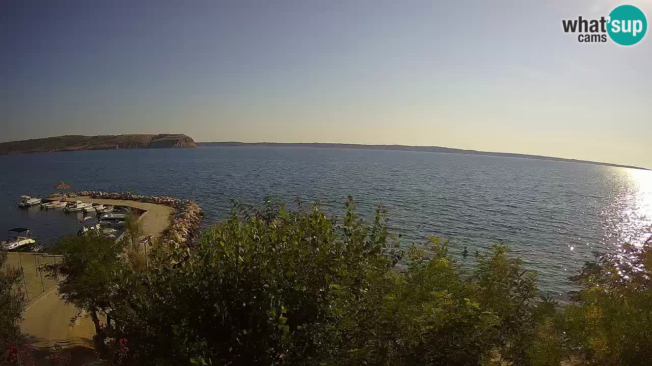 Camping Odmoree camera en vivo Ražanac – Dalmacia