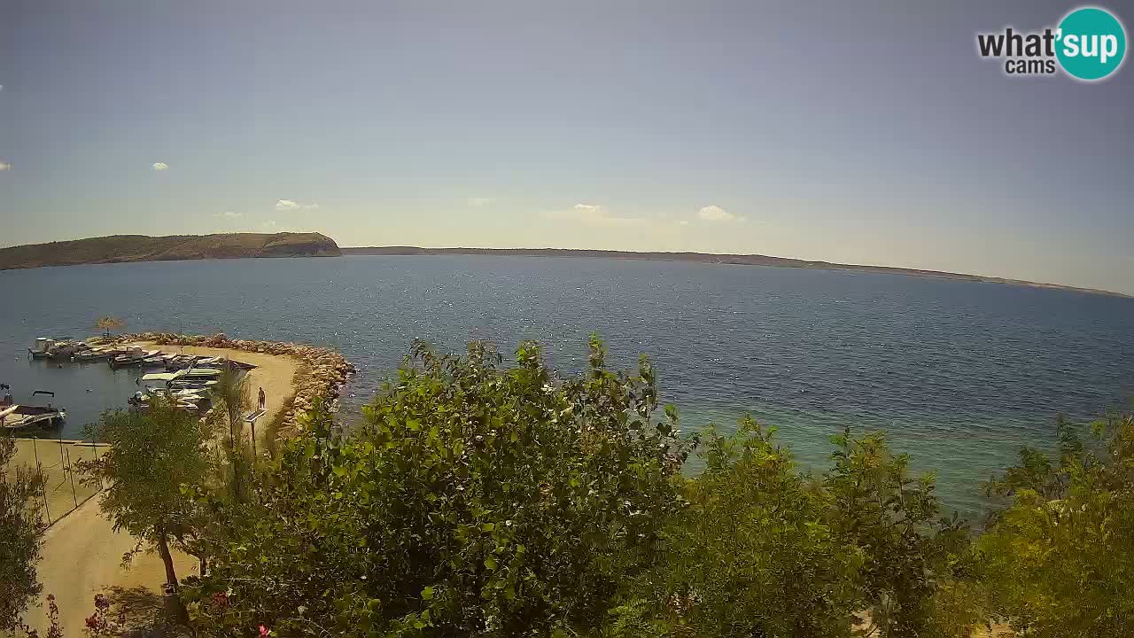 Camping Odmoree live cam Ražanac – Dalmatie