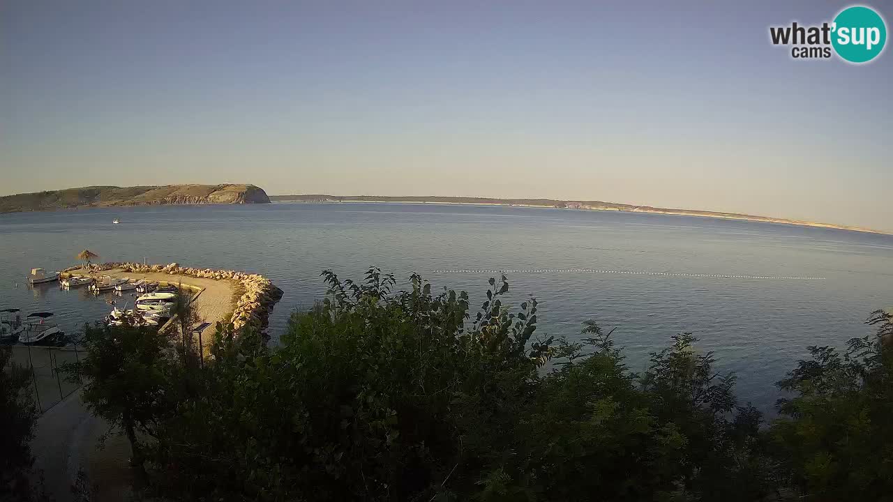 Camping Odmoree live webcam Ražanac – Dalmatien