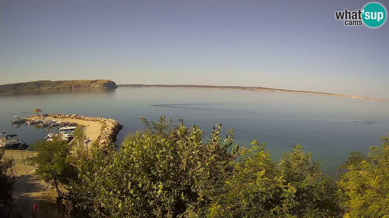 Camping Odmoree live cam Ražanac – Dalmatie