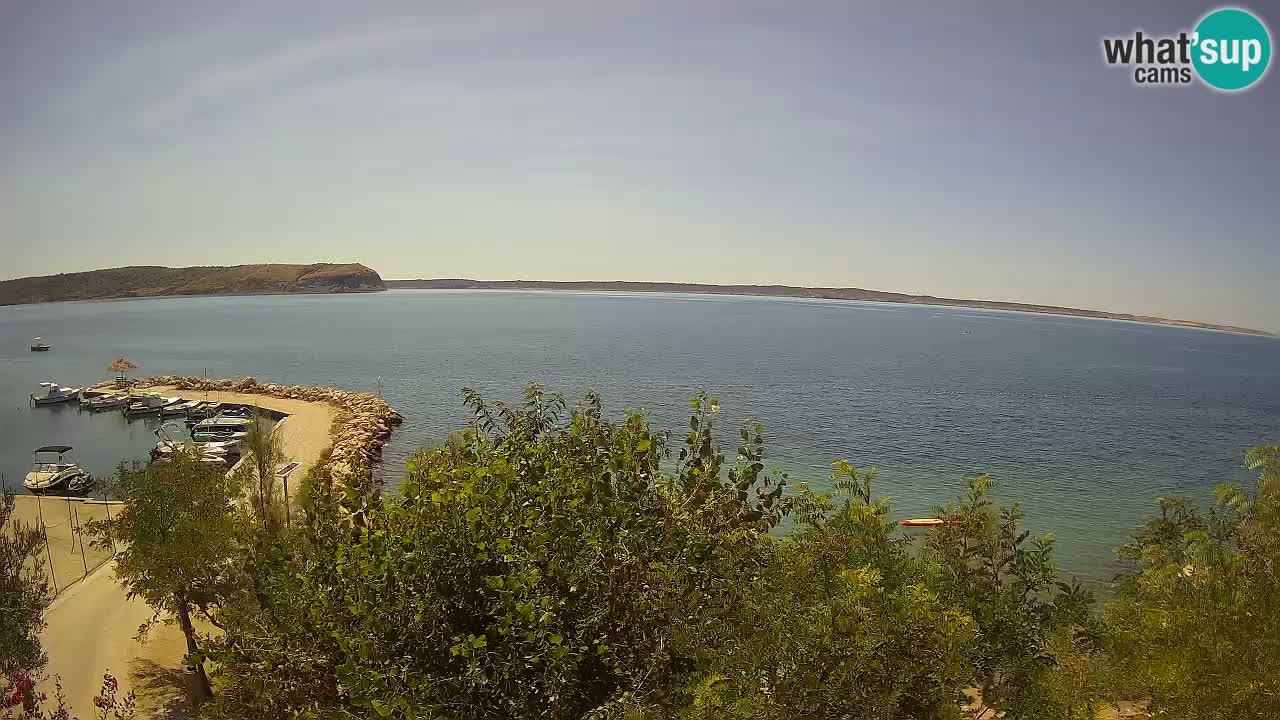 Camping Odmoree live webcam Ražanac – Dalmatien