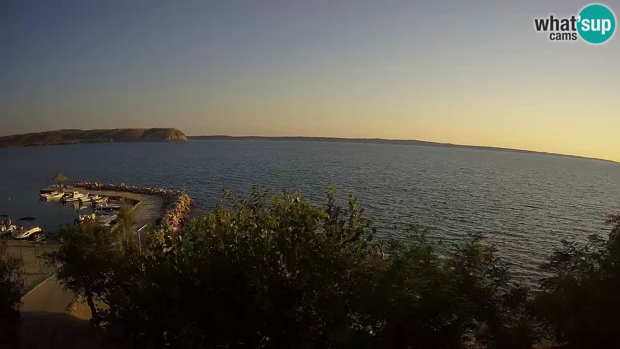 Camping Odmoree live cam Ražanac – Dalmatie