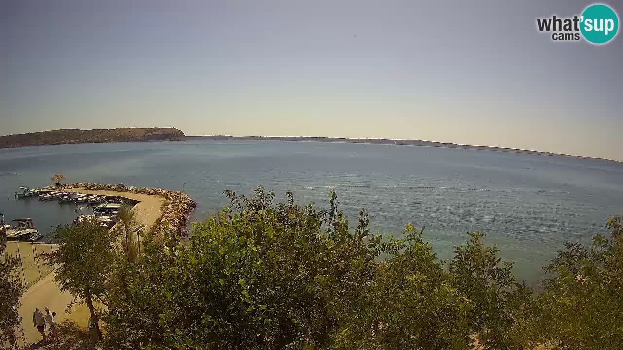 Camping Odmoree live webcam Ražanac – Dalmatien
