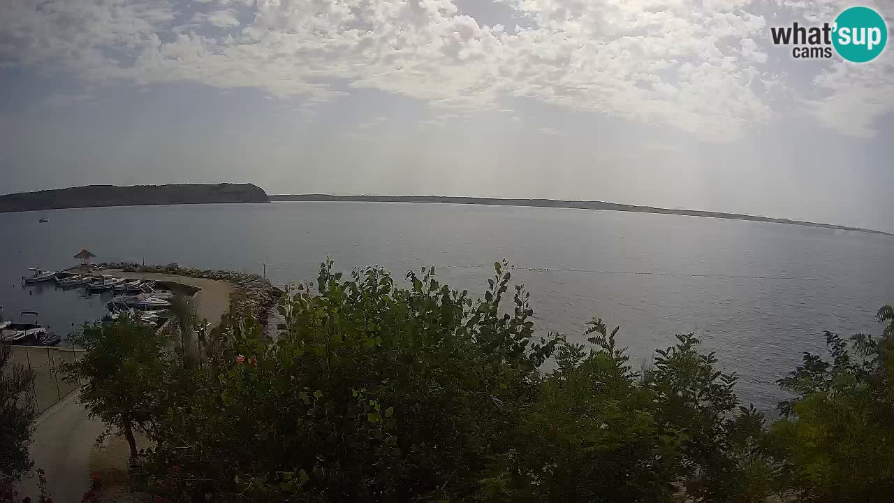 Camping Odmoree live cam Ražanac – Dalmatie