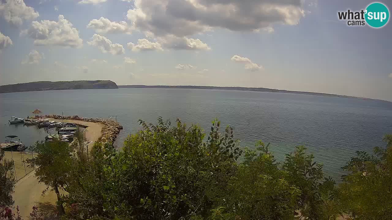 Camping Odmoree camera en vivo Ražanac – Dalmacia