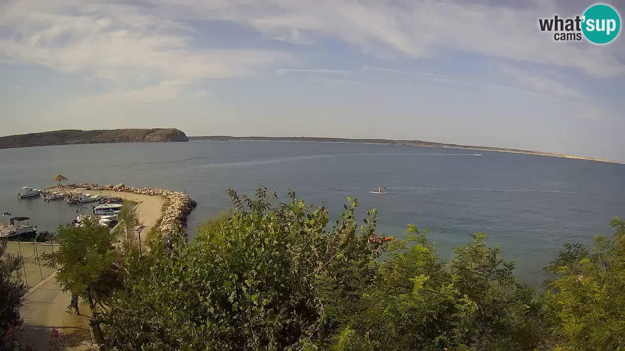 Camping Odmoree live webcam Ražanac – Dalmatien