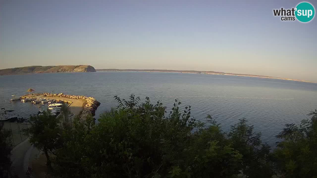 Camping Odmoree camera en vivo Ražanac – Dalmacia
