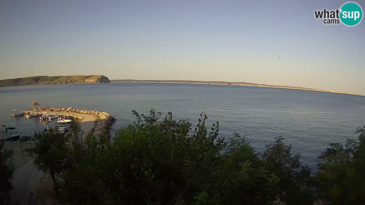 Camping Odmoree live webcam Ražanac – Dalmatien