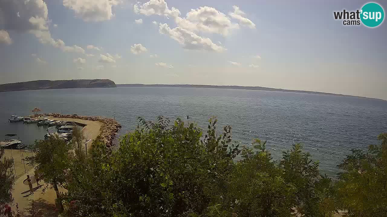 Kamp Odmoree spletna kamera Ražanac – Dalmacija