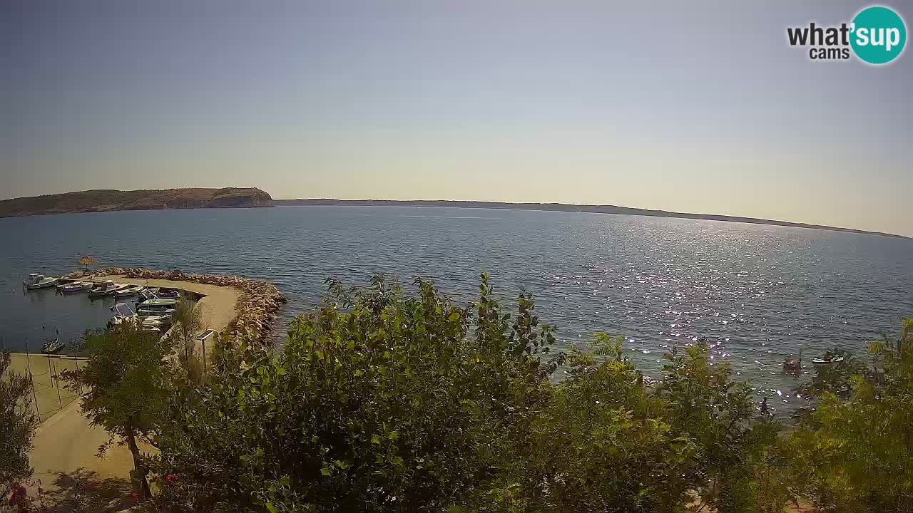 Camping Odmoree camera en vivo Ražanac – Dalmacia