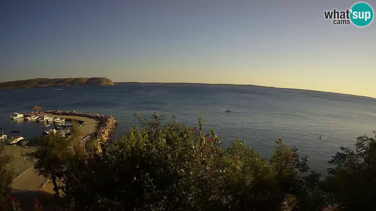 Camping Odmoree live cam Ražanac – Dalmatie