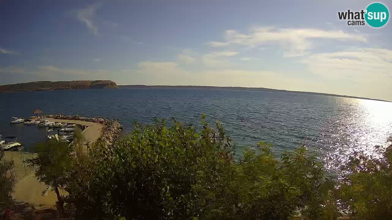 Camping Odmoree camera en vivo Ražanac – Dalmacia