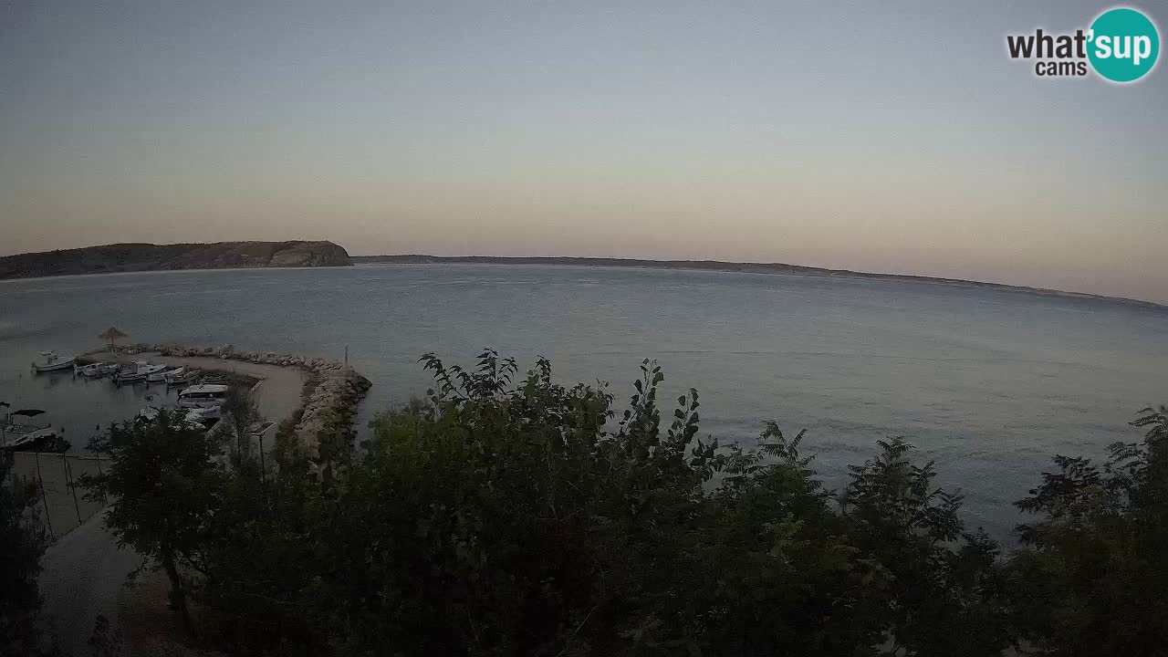 Camping Odmoree camera en vivo Ražanac – Dalmacia