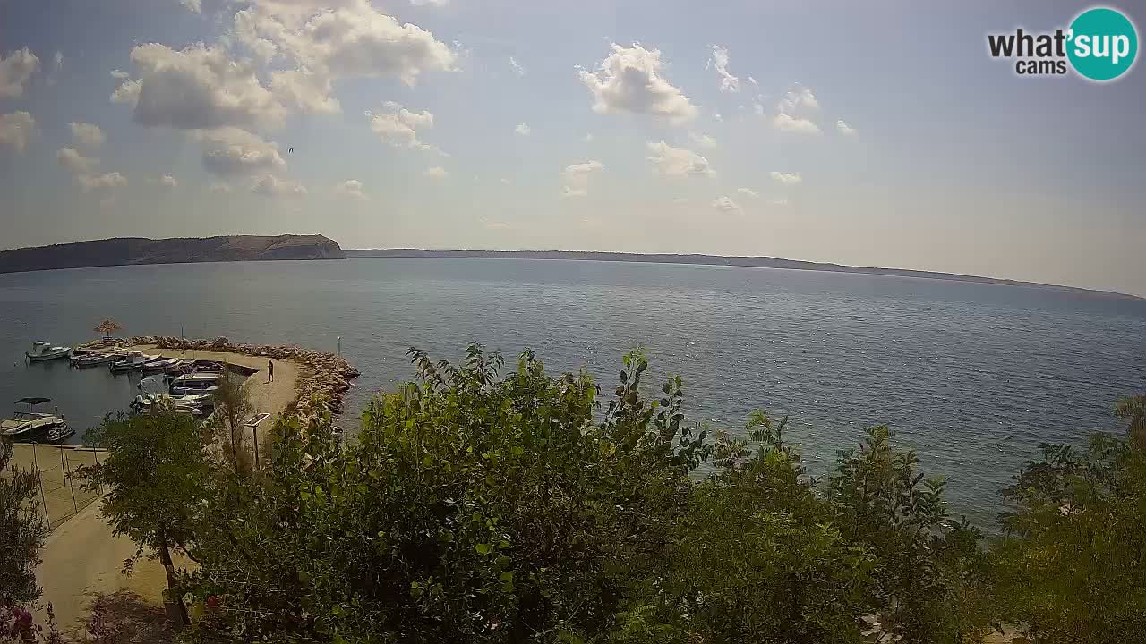 Camping Odmoree camera en vivo Ražanac – Dalmacia