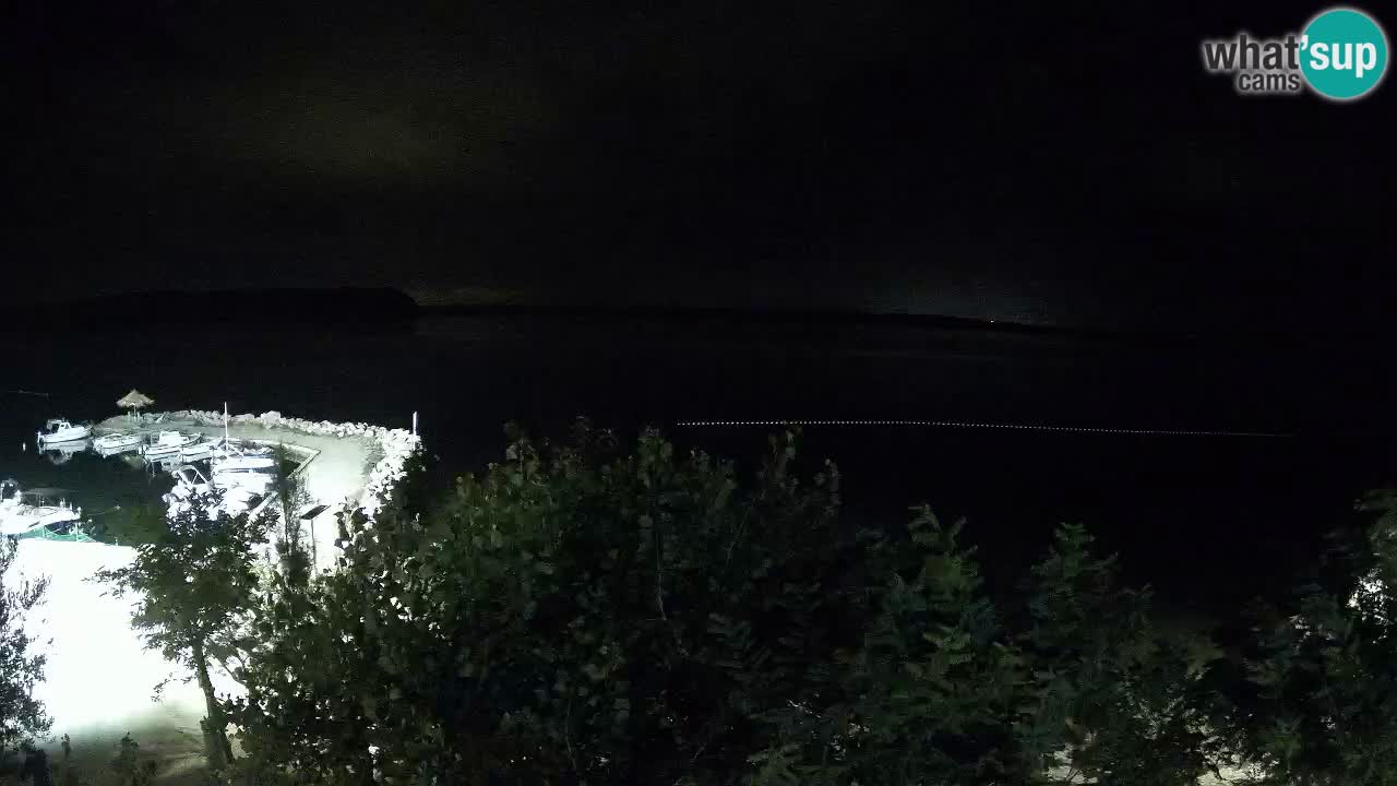 Camping Odmoree live webcam Ražanac – Dalmatien