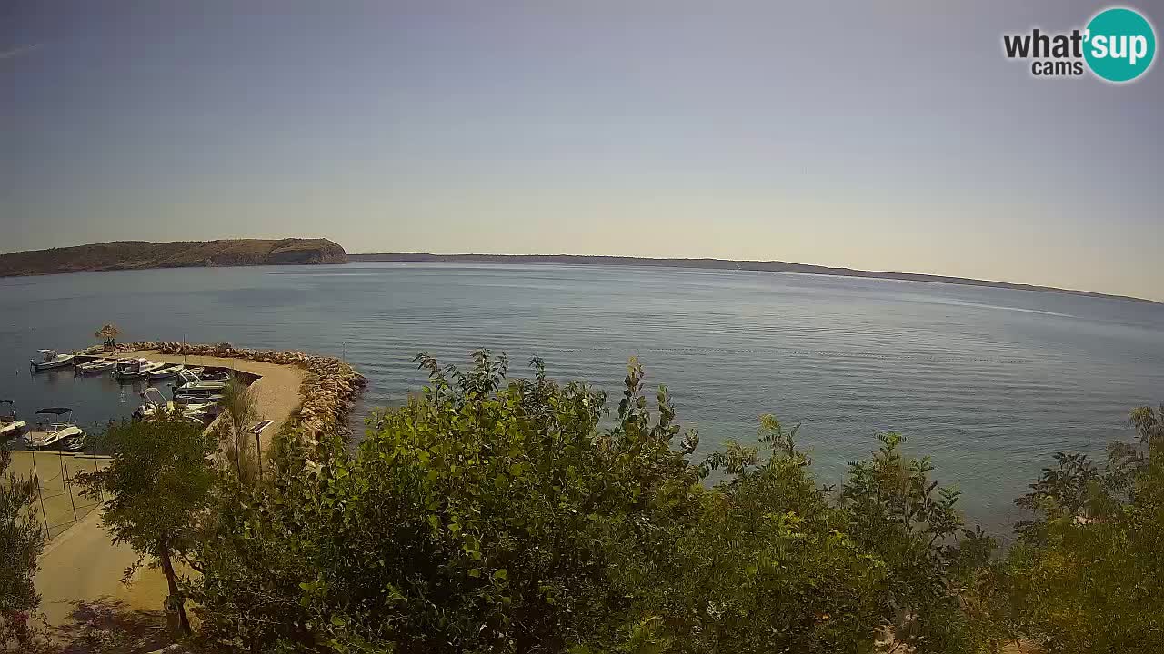 Kamp Odmoree spletna kamera Ražanac – Dalmacija