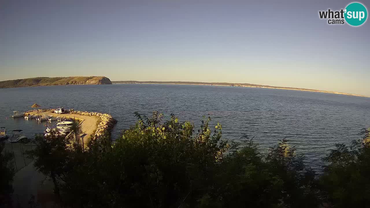 Camping Odmoree live cam Ražanac – Dalmatie