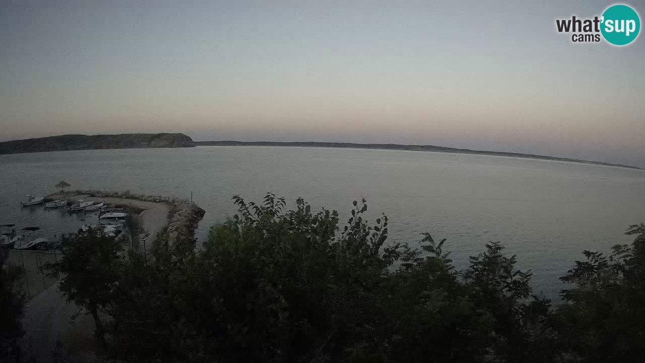 Kamp Odmoree spletna kamera Ražanac – Dalmacija