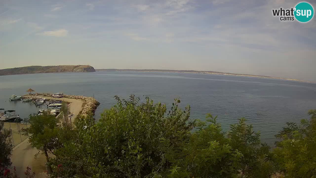 Kamp Odmoree spletna kamera Ražanac – Dalmacija