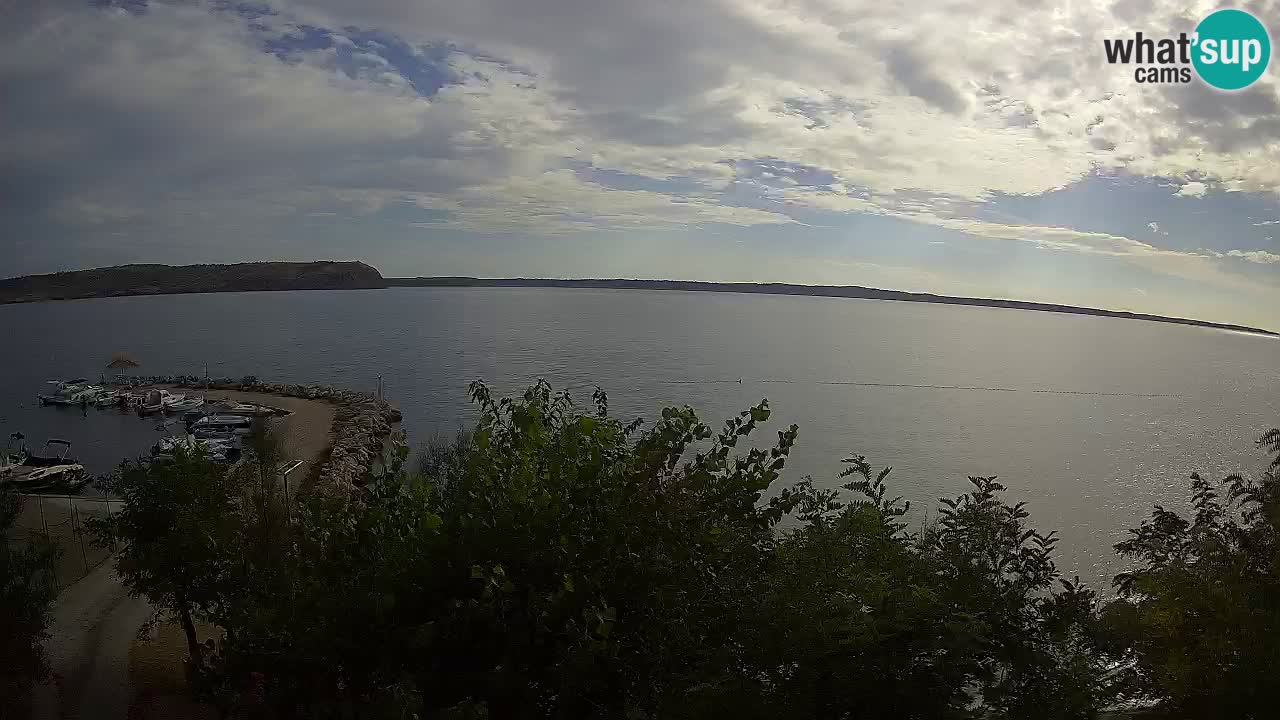 Camping Odmoree camera en vivo Ražanac – Dalmacia
