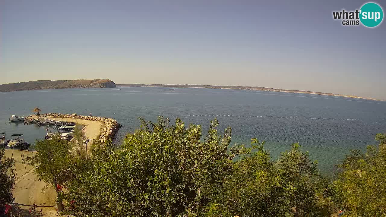Camping Odmoree camera en vivo Ražanac – Dalmacia