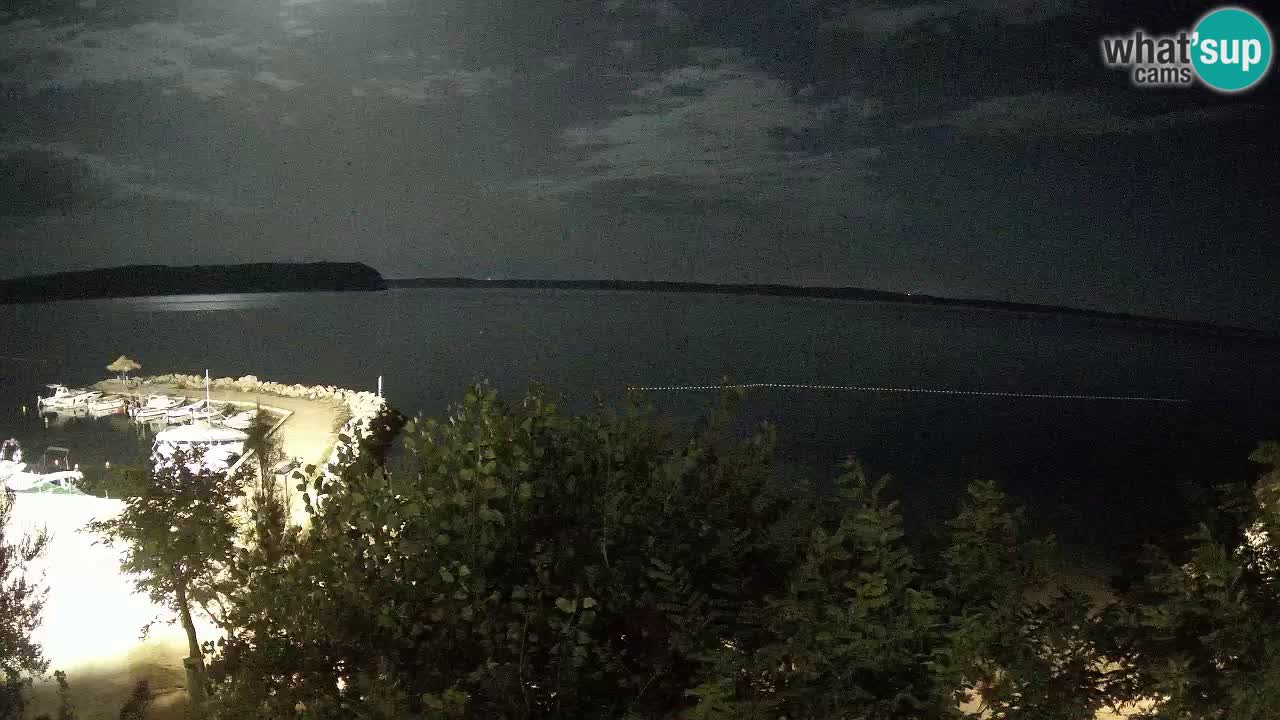 Camping Odmoree live cam Ražanac – Dalmatie