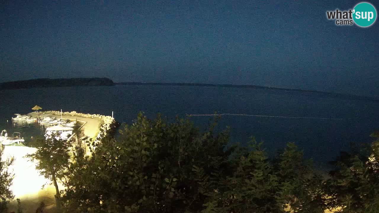 Camping Odmoree webcam Ražanac – Dalmatia