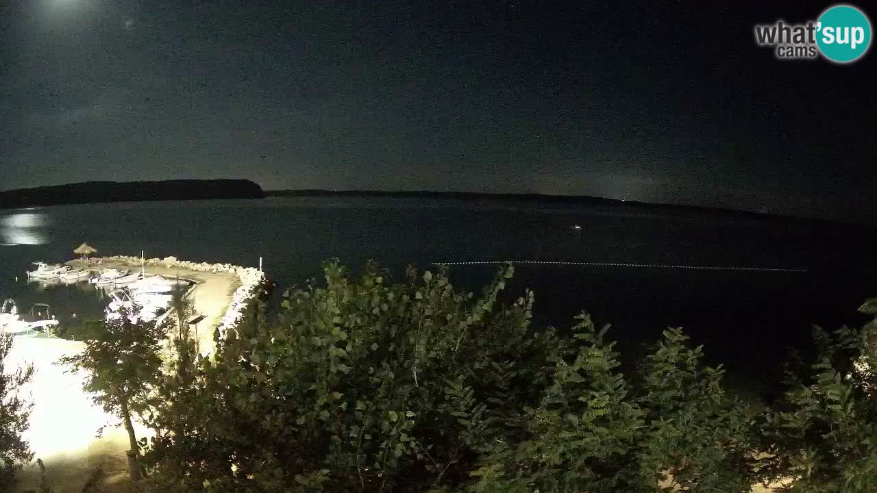 Camping Odmoree camera en vivo Ražanac – Dalmacia