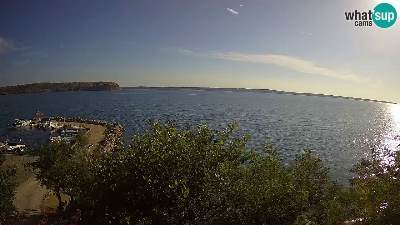 Camping Odmoree camera en vivo Ražanac – Dalmacia