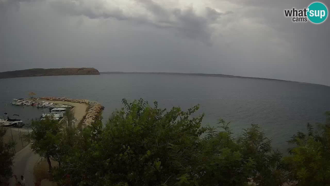 Camping Odmoree live webcam Ražanac – Dalmatien