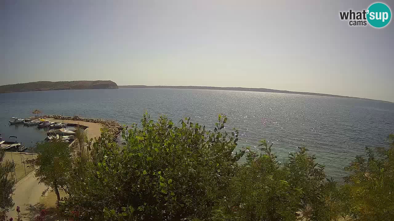 Camping Odmoree camera en vivo Ražanac – Dalmacia