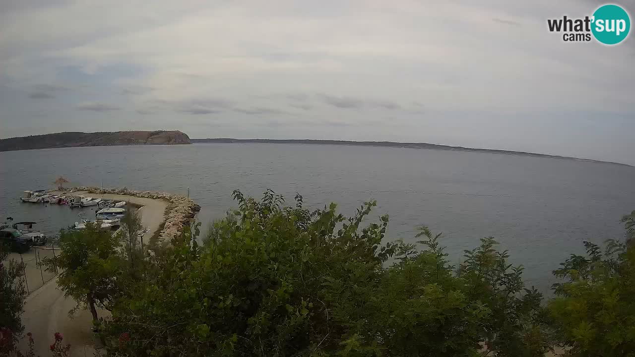 Kamp Odmoree spletna kamera Ražanac – Dalmacija