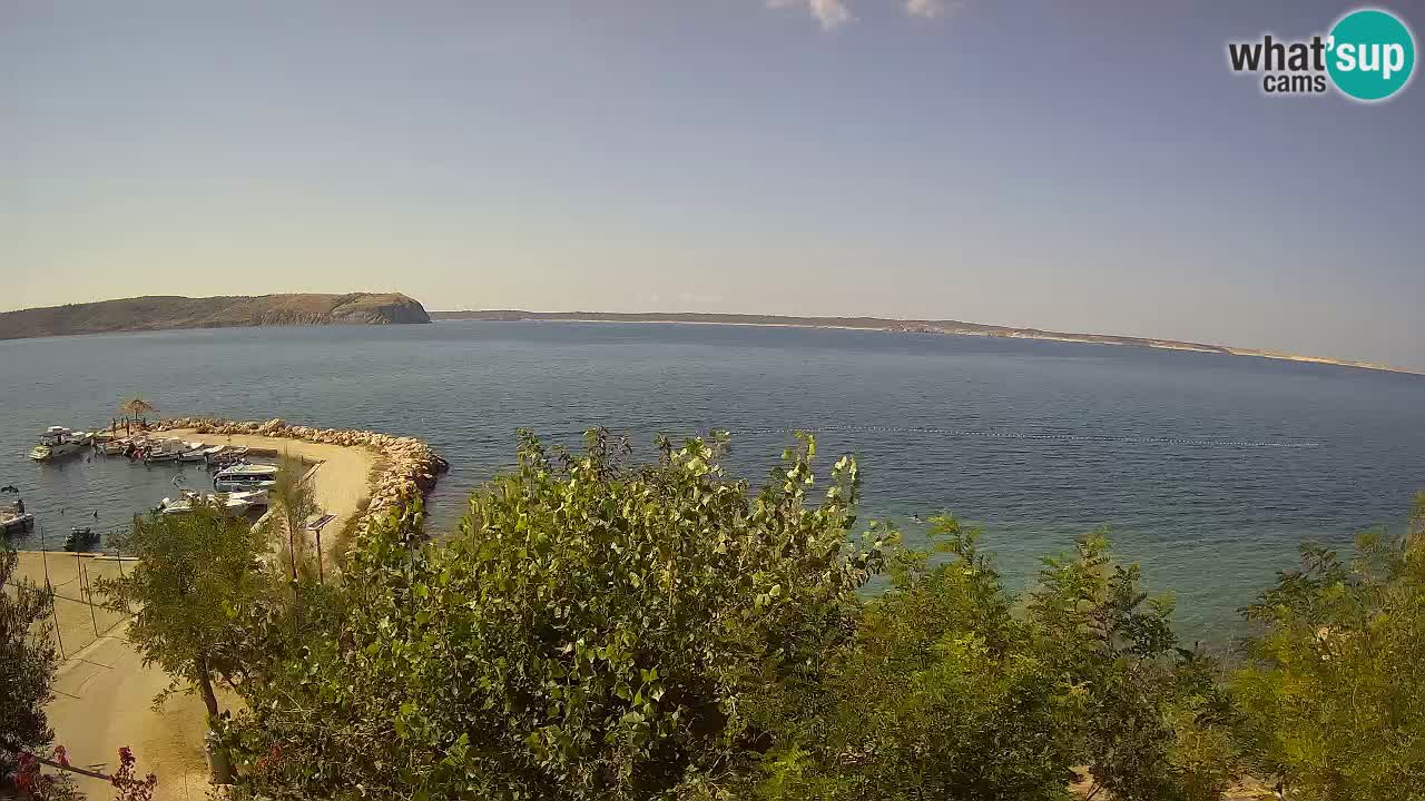 Camping Odmoree camera en vivo Ražanac – Dalmacia