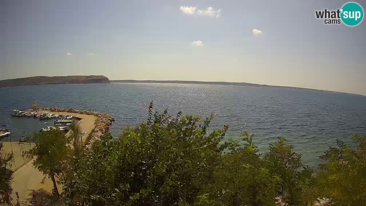 Camping Odmoree live cam Ražanac – Dalmatie