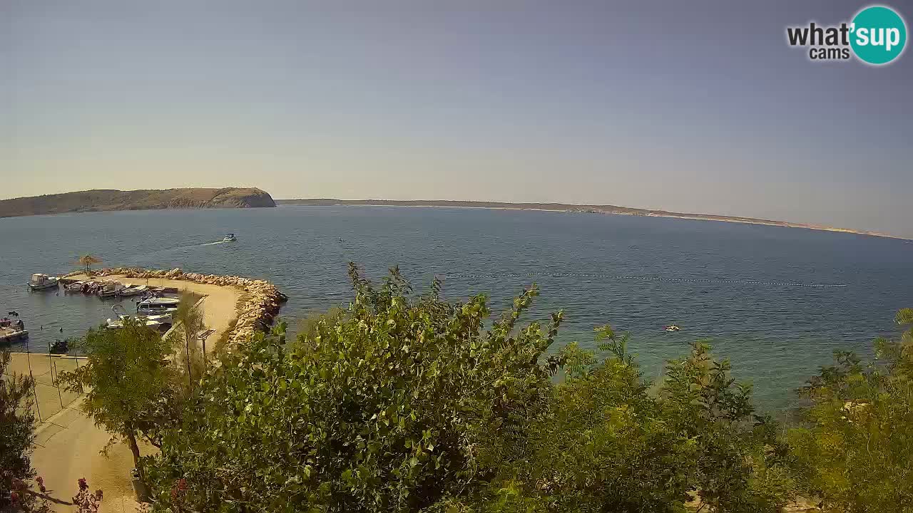 Camping Odmoree live cam Ražanac – Dalmatie