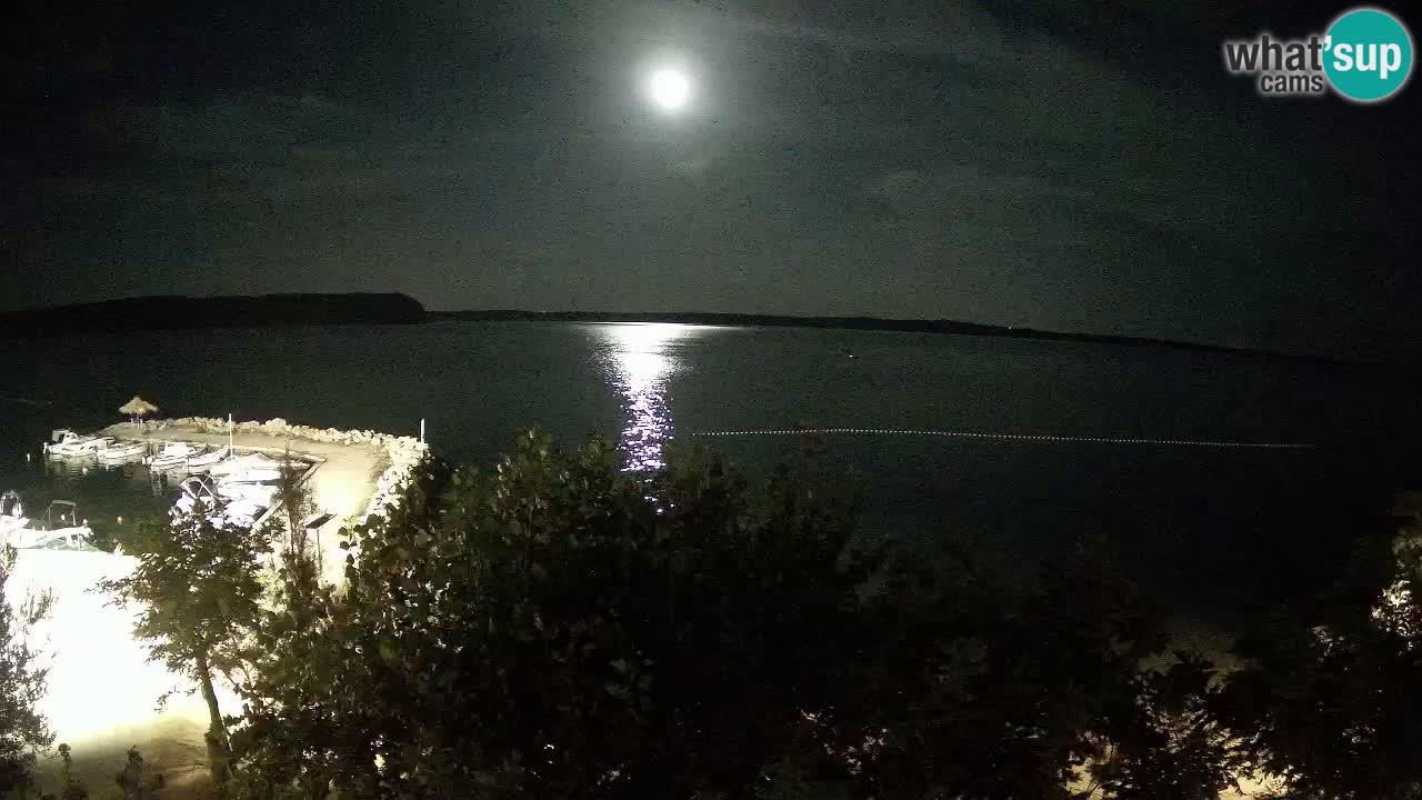 Camping Odmoree live webcam Ražanac – Dalmatien