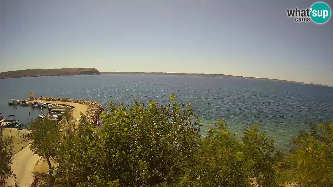 Kamp Odmoree spletna kamera Ražanac – Dalmacija