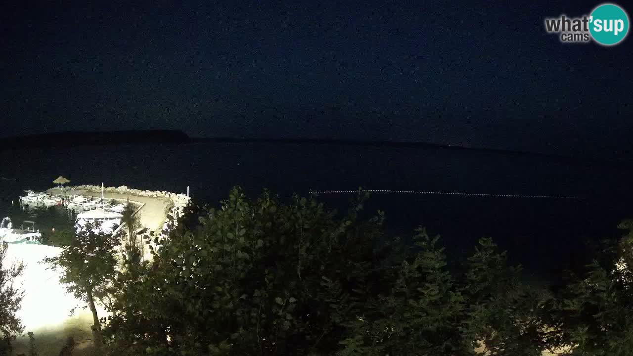 Camping Odmoree live cam Ražanac – Dalmatie
