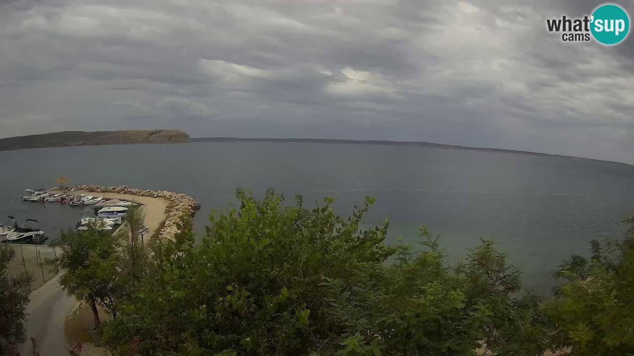 Camping Odmoree camera en vivo Ražanac – Dalmacia