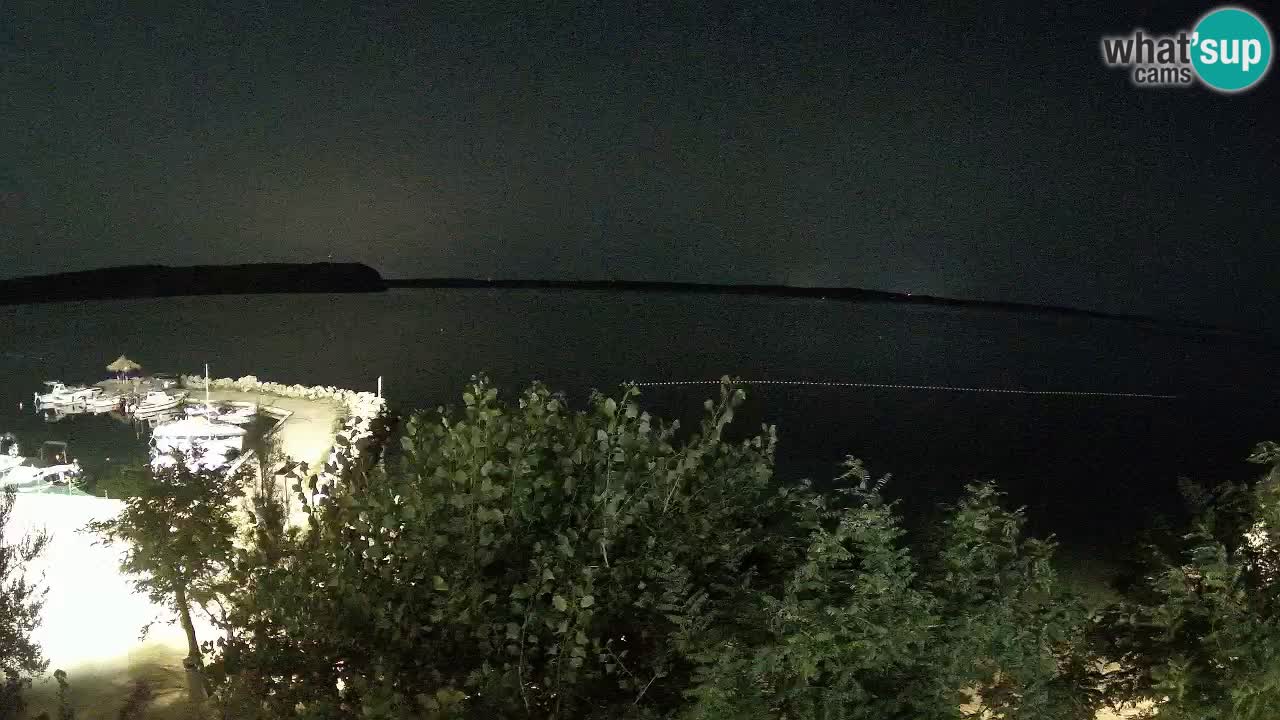 Camping Odmoree live webcam Ražanac – Dalmatien