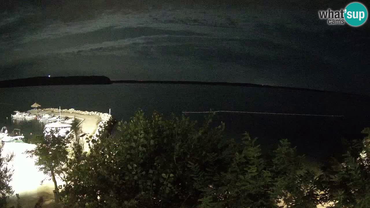 Camping Odmoree live webcam Ražanac – Dalmatien